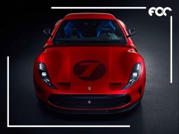 Ferrari Omologata (เฟอร์รารี่ โอโมโลกาต้า) : ผลงานชิ้นใหม่ ที่มีเพียงหนึ่งเดียว ผลงานลำดับที่ 10 ของประณีตศิลป์ที่ผลิตออกมาเพียงคันเดียว ขับเคลื่อนด้วยขุมพลัง V12 เปิดตัวครั้งแรกที่สนาม Fiorano