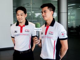 นักแข่งไทยประกาศความพร้อมก่อนลงการแข่งขันกีฬาความเร็วระดับโลก