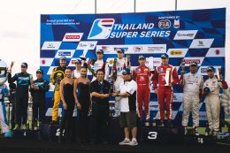 2 นักแข่งทีม est cola by AAS Motorsport ขึ้นบัลลังค์คว้าแชมป์ประเทศไทย Thailand Super Series 2018 ไปครองอีกครั้ง