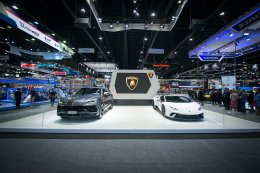 ลัมโบร์กินีอวดโฉมซูเปอร์สปอร์ตคาร์ระดับโลกในงาน Motor Expo 2018 