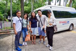 Rent a car or bus with driver 