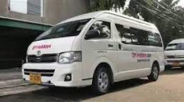 Rent a car or bus with driver 