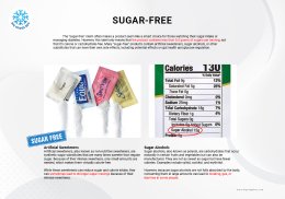 Nutrition claims, Sugar-Free