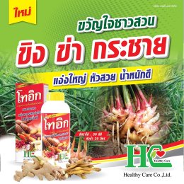 โทอิก ส่วนผสมของสารอาหารจำเป็นสำหรับพืชหัว ผลผลิตเต็มสวน