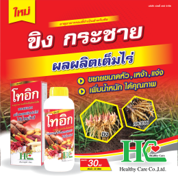 โทอิก ส่วนผสมของสารอาหารจำเป็นสำหรับพืชหัว ผลผลิตเต็มสวน