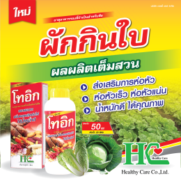 โทอิก ส่วนผสมของสารอาหารจำเป็นสำหรับพืชหัว ผลผลิตเต็มสวน