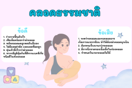 คลอดธรรมชาติกับผ่าตัดคลอดแบบไหนดีกว่า