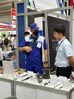 K.D. HEAT TECHNOLOGY Exhibition Automatic Induction Hardening Machine.