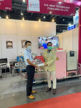K.D.HEAT TECHNOLOGY machine exhibition at Manufacturing Expo 2022 