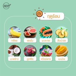 ทำไมต้องเลือกทานผลไม้ตามฤดูกาล