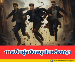 การเป็นผู้สนับสนุนในคดีอาญา