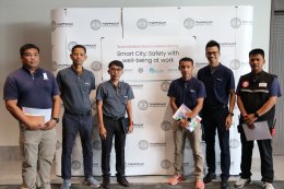 การนำเสนอผลงานต้นแบบ: Smart City: Safety with Well-Being at Work