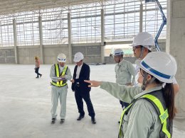 2023.04.17 TOKURA Chairman's Visit to DEAP Site