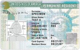 วีซ่าถิ่นที่อยู่ถาวรประเทศอเมริกา - Green Card USA