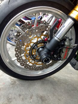 แปลงล้อหน้า-หลัง ติดตั้งเกียร์โยง ZX10R