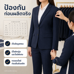 ปัญหาไซซ์ไม่พอดีที่พบบ่อย และวิธีป้องกัน ฉบับสำหรับองค์กร