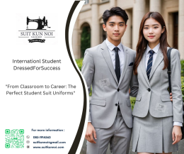 Empower Your Students with Stylish Suit Uniforms!