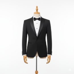 "ชุดสูทสีดำงานพิธี ทำไมต้องเรียบง่าย ไม่มีโลโก้"