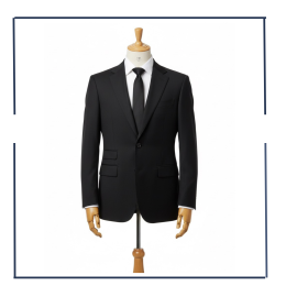 "ชุดสูทสีดำงานพิธี ทำไมต้องเรียบง่าย ไม่มีโลโก้"