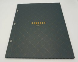 หนังสือ แคตตาล็อค เมนู