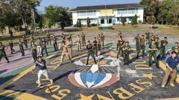 ฝึกต่อสู้ป้องกันตัวมือเปล่า ครูบิง K Combatives