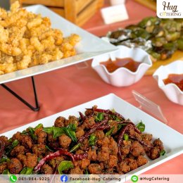 บุฟเฟต์งานบวชกลางวัด: ควรจัดยังไงให้เหมาะกับพื้นที่และบรรยากาศ 