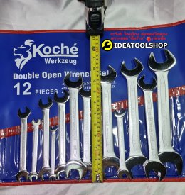 [ KOCHE แท้!!!] ประแจปากตาย 12 ตัว / ชุด ปะแจชุด ปะแจ ประแจ ปากตาย มีแบบ 6 และ 8 ตัวต่อชุด ให้เลือก ปะแจปากตาย โคเช่