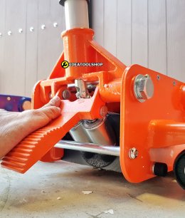 แม่แรง 4 ตัน TON [ สูบคู่ ] OKURA รุ่น OK-4SL แบบ โหลดเตี้ย รุ่นงานหนัก เข้ยกรถ แม่แรงยกรถ HYDRAULIC SERVICE JACK