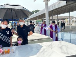 เสกสุสาน พิธีบูชาขอบพระคุณ