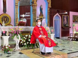 วันเสาร์ที่ 1 กรกฎาคม 2566 ร่วมยินดีโอกาสฉลองศาสนนามเปโตร บาทหลวงธาดา  พลอยจินดา 