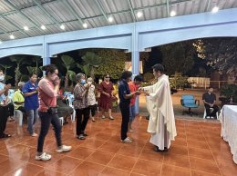 สวดสายประคำและร่วมมิสซาขอพร กลุ่มโรงเรียนอำนวยวิทย์จัดสรร