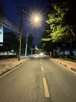 งานปรับปรุงไฟถนน มหาวิทยาลัยราชภัฏพระนคร