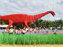 สวนเดอลองเตรียมพร้อมต้อนรับปีใหม่ 2569