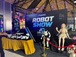 เริ่มแล้ว "โชว์หุ่นยนต์ AI เสมือนคน" เปิดโลกสุดล้ำที่เดียวในภาคใต้