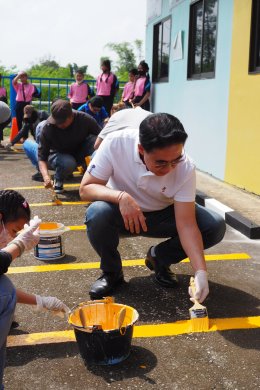 กิจกรรม CSR ณ. โรงเรียนวัดนาขุนแสน อ.สวนผึ้ง จ.ราชบุรี