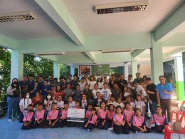 กิจกรรม CSR ณ. โรงเรียนวัดนาขุนแสน อ.สวนผึ้ง จ.ราชบุรี