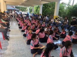 กิจกรรม CSR ณ. โรงเรียนวัดนาขุนแสน อ.สวนผึ้ง จ.ราชบุรี