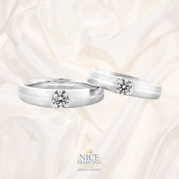 ตัวอย่างแหวนหมั้นและแหวนแต่งงาน ความเหมาะสมที่คุณเลือกได้