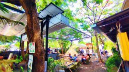 หลังคาเลื่อนผ้าใบ To The Wild Cafe & Bar บ้านเกาะ โคราช By : Mechanic Home