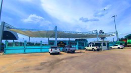 งานติดตั้ง หลังคาเลื่อนผ้าใบคลุมสระว่ายน้ำ Mechanic Home