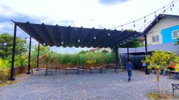 Mechanic Home ผู้ออกแบบ ผลิตและติดตั้ง หลังคาเลื่อนผ้าใบ