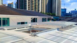 งานติดตั้งระบบชุดขับหลังคาเลื่อน By : Mechanichome