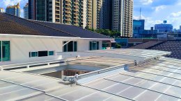 งานติดตั้งระบบชุดขับหลังคาเลื่อน By : Mechanichome