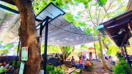 หลังคาเลื่อนผ้าใบ To The Wild Cafe & Bar บ้านเกาะ โคราช By : Mechanic Home