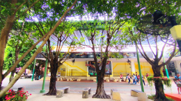 หลังคาเลื่อนผ้าใบ @สวนสนุก Dreamworld By : Mechanic Home