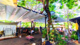 หลังคาเลื่อนผ้าใบ To The Wild Cafe & Bar บ้านเกาะ โคราช By : Mechanic Home