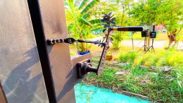 หลังคาเลื่อนผ้าใบ @ร้านกู๊ดเดย์ชัยภูมิคาเฟ่ By : Mechanic Home