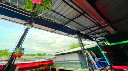 Mechanic Home ผู้ให้บริการออกแบบ ผลิตและติดตั้ง หลังคาเลื่อนผ้าใบ .