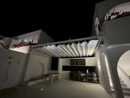เปลี่ยนพื้นที่ Outdoor ให้ใช้งานได้จริง 365 วัน! ด้วยหลังคาเลื่อนผ้าใบ by: Mechanichome