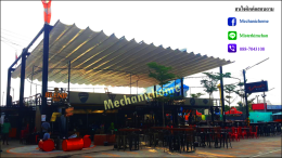 หลังคาเลื่อนผ้าใบ @ร้านบางรัก2 ตลาดชิคชิค By : Mechanic Home